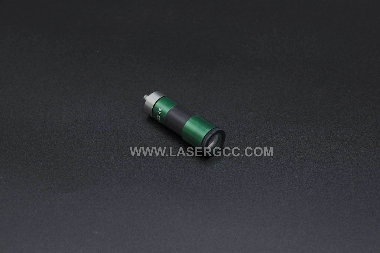 Candela end cap with lens, compatible with 20mm, 22mm, and 24mm spot sizes, ensuring optimal performance and component protection for laser treatments