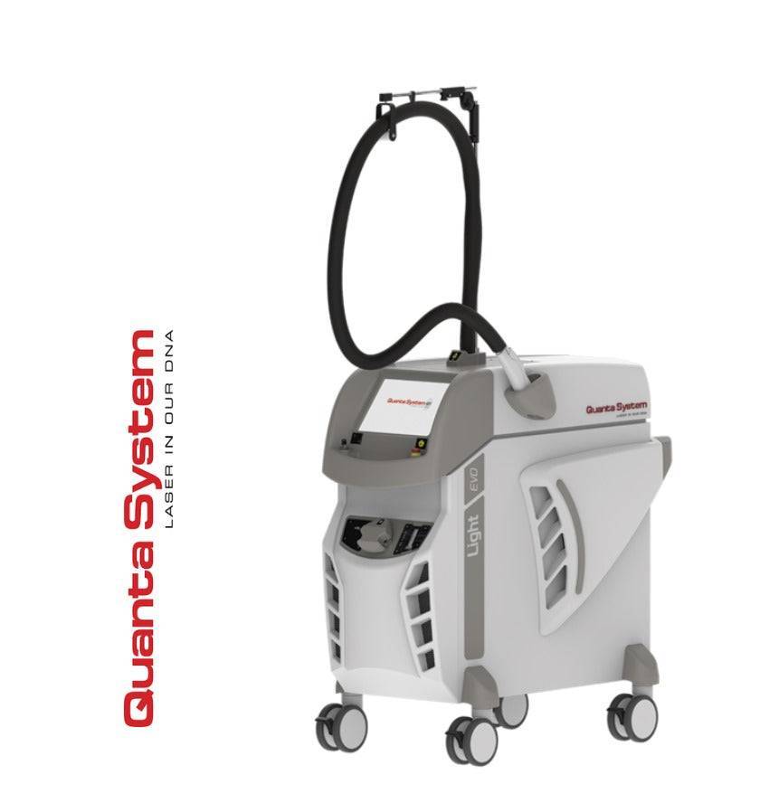 Quanta System DuettoMT, Evo, Thunder, Light Series, Qplus, and Pico lasers