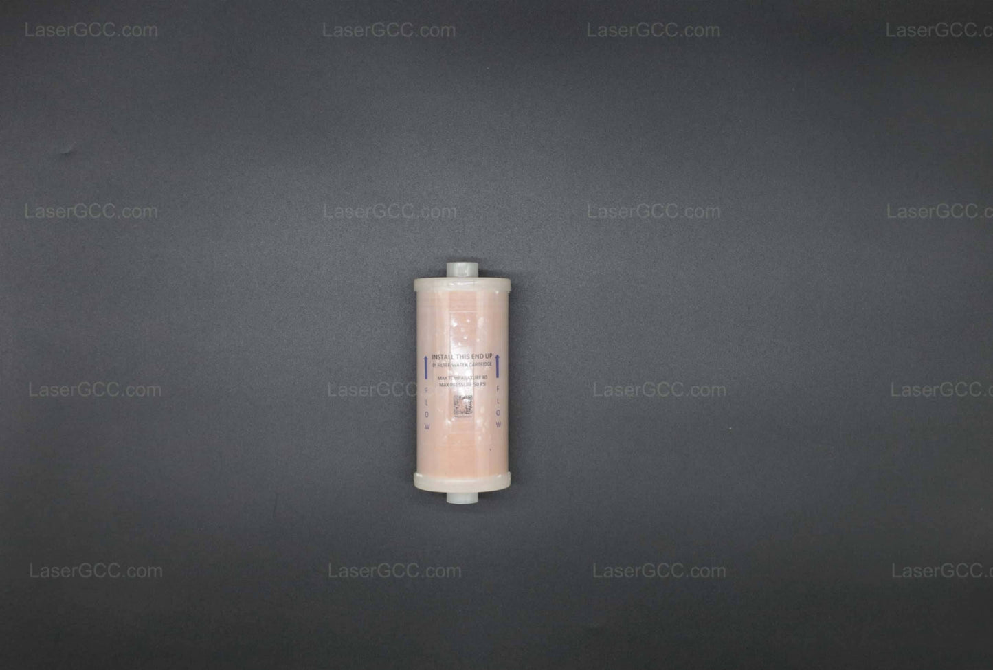 by regular replacement of the deionizing filter is essential to sustain optimal laser performance and prevent contamination in the cooling system