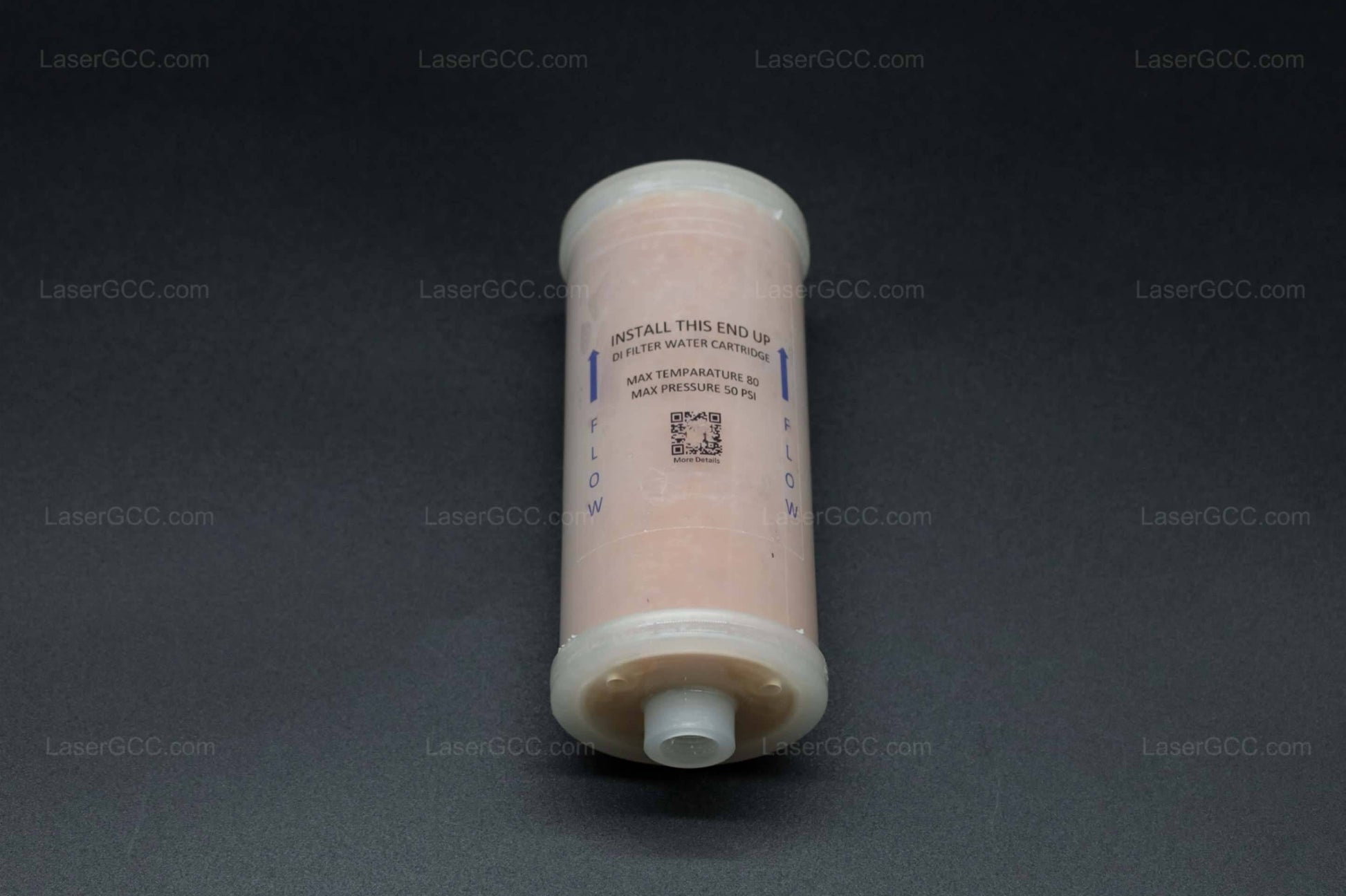 DI Water filter can continuously purifying the water, the deionizing filter helps to minimize the risk of overheating and damage to the laser's internal components