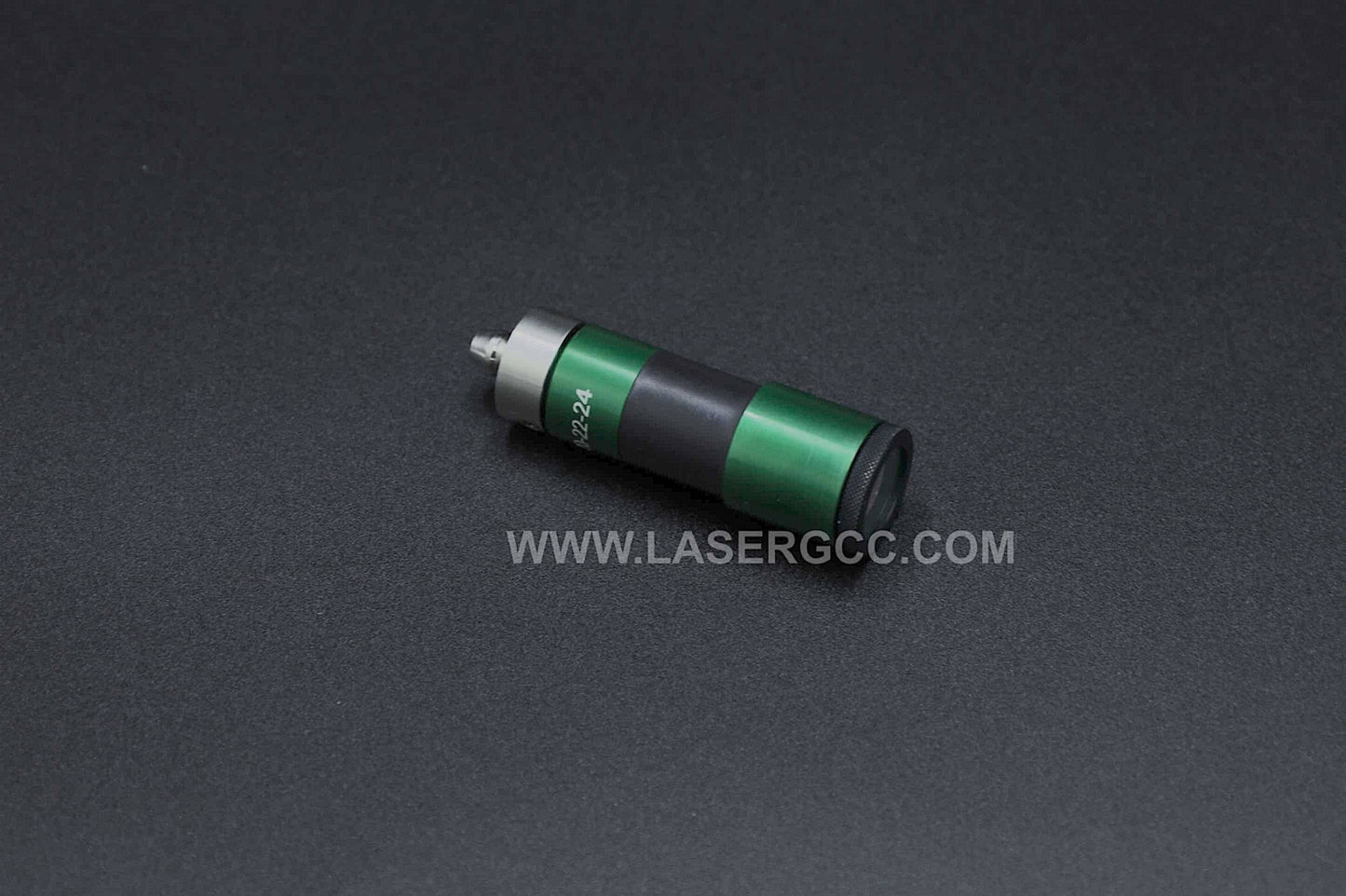 Candela end cap with lens for 20-22-24mm spot sizes, a critical accessory for accurate laser beam focus and safety