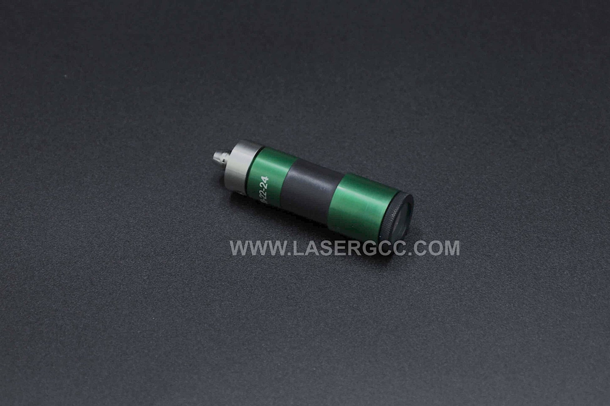 Candela end cap with lens for 20-22-24mm spot sizes, a critical accessory for accurate laser beam focus and safety